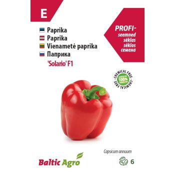 Seemned paprika 'Solario' Baltic Agro F1 6 s 