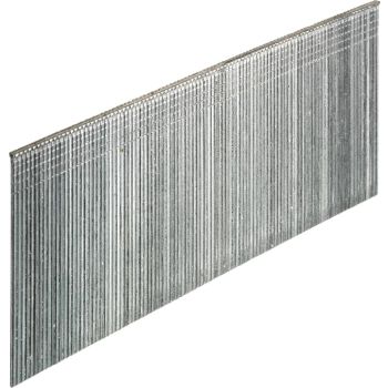 Hõbedased, ruudukujulised peitpea naelad, koguses 5000, mõõtmetega 45x1,2 mm, valmistatud metallist ja paigutatud tihedalt üksteise kõrvale ühes reas.