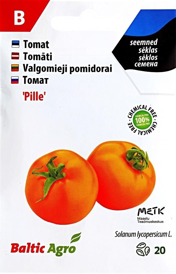  Seemned Tomat 'Pille' Baltic Agro 20s  4744360019642