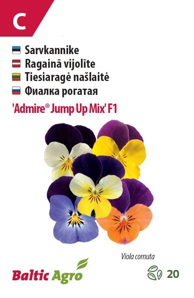 Seemned sarvkannike 'Admire® Jump Up' Baltic Agro   4744360013251