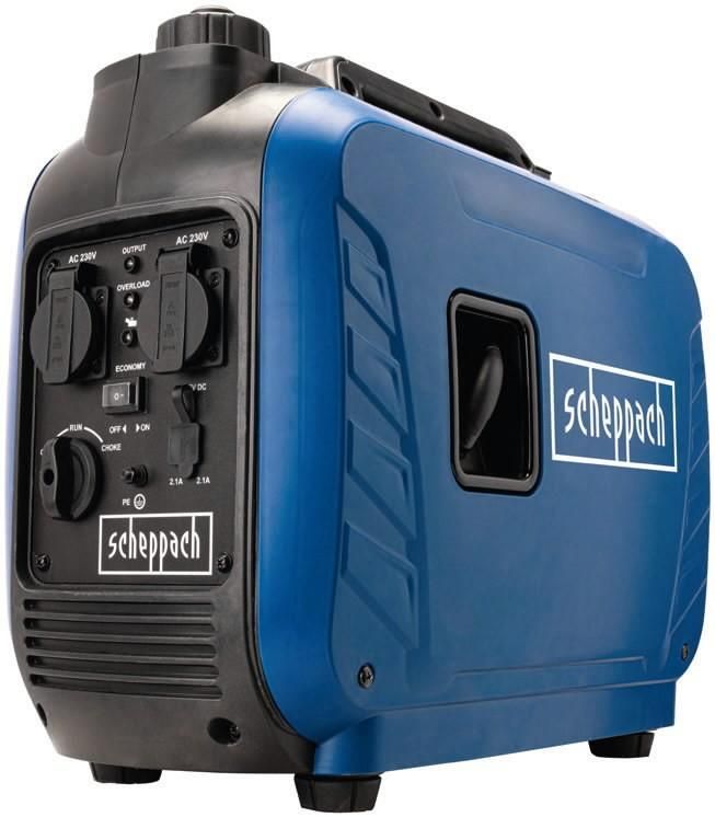 Inverter generaator SG 2500i Scheppach 2000W 4046664134602