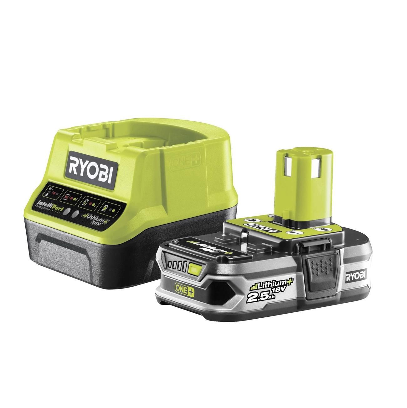 Aku 2,5ah + akulaadija Ryobi RC18120-125 4892210152138