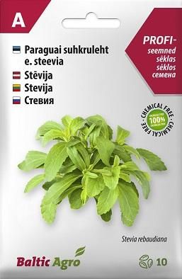 Seemned Suhkruleht e stevia 10 seemet 4744360019192