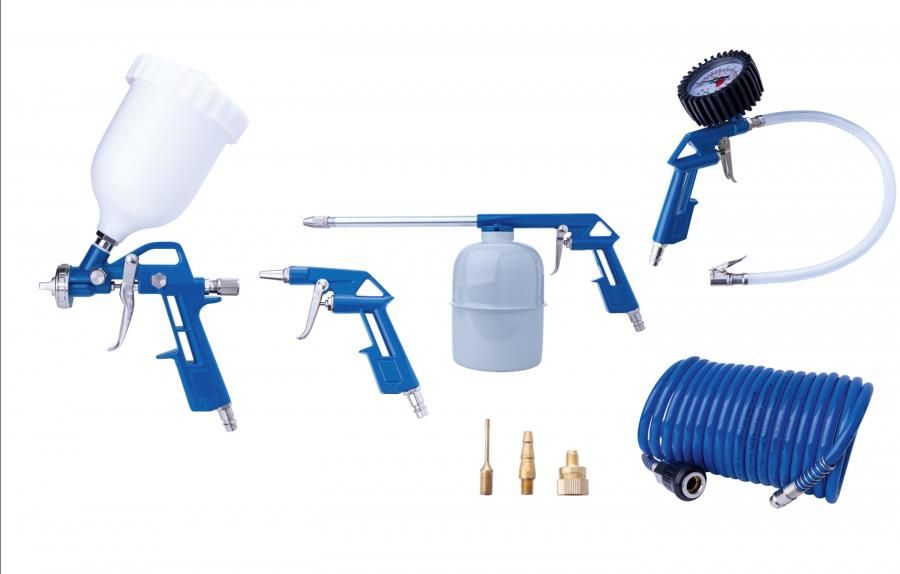 Suruõhutööriista tarvikud Scheppach 5-osaline 4046664243663