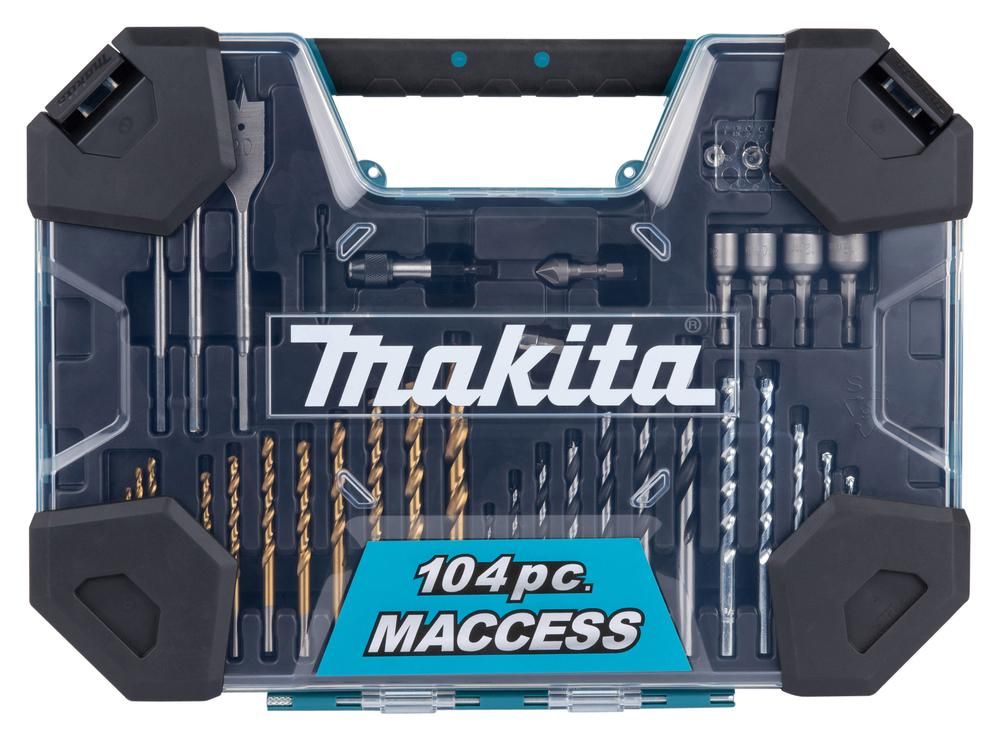 Makita tarvikute komplekt 104-osa 0197050357489