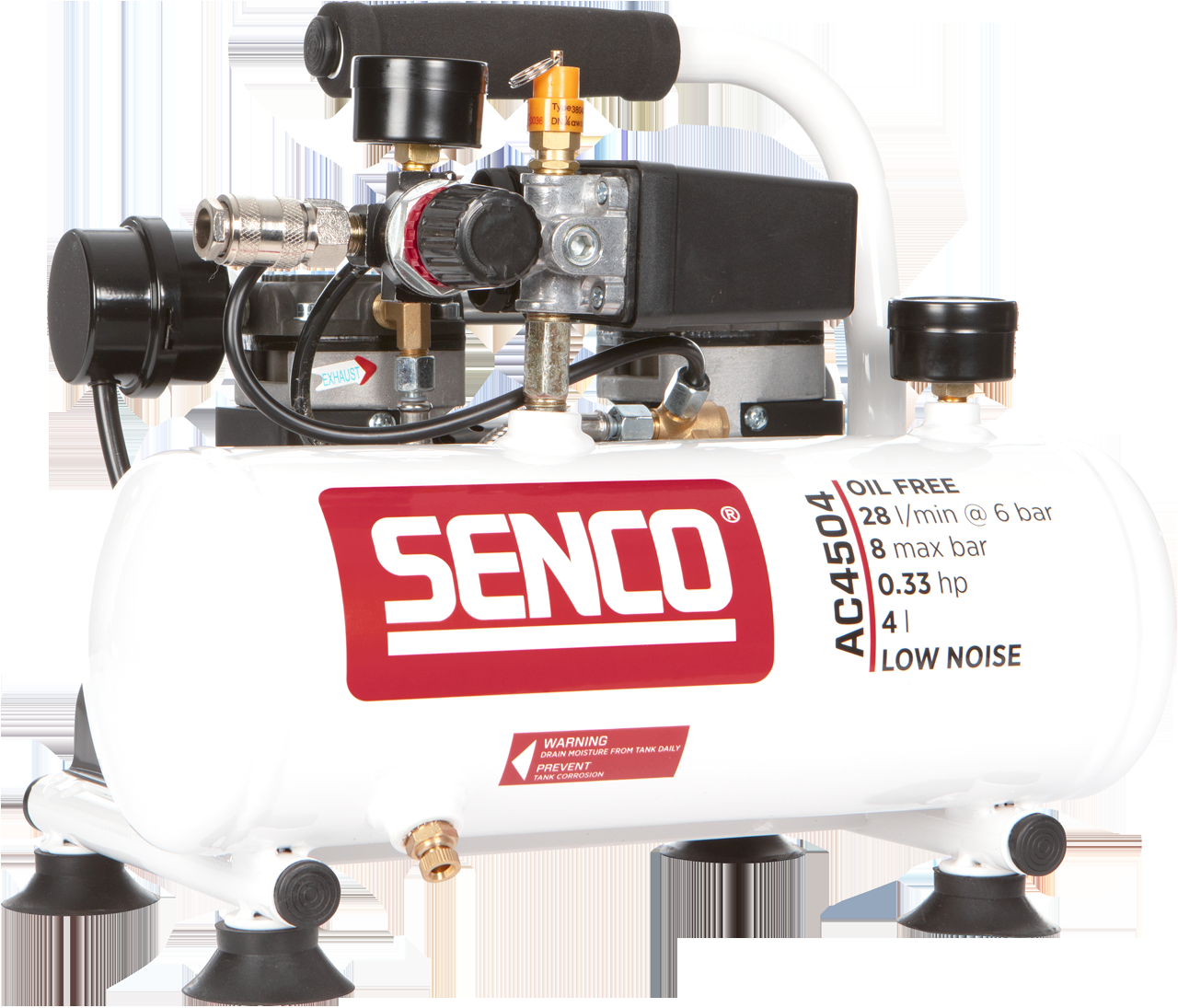 Kompressor Low-Noise AC4504, SENCO 7331274016385