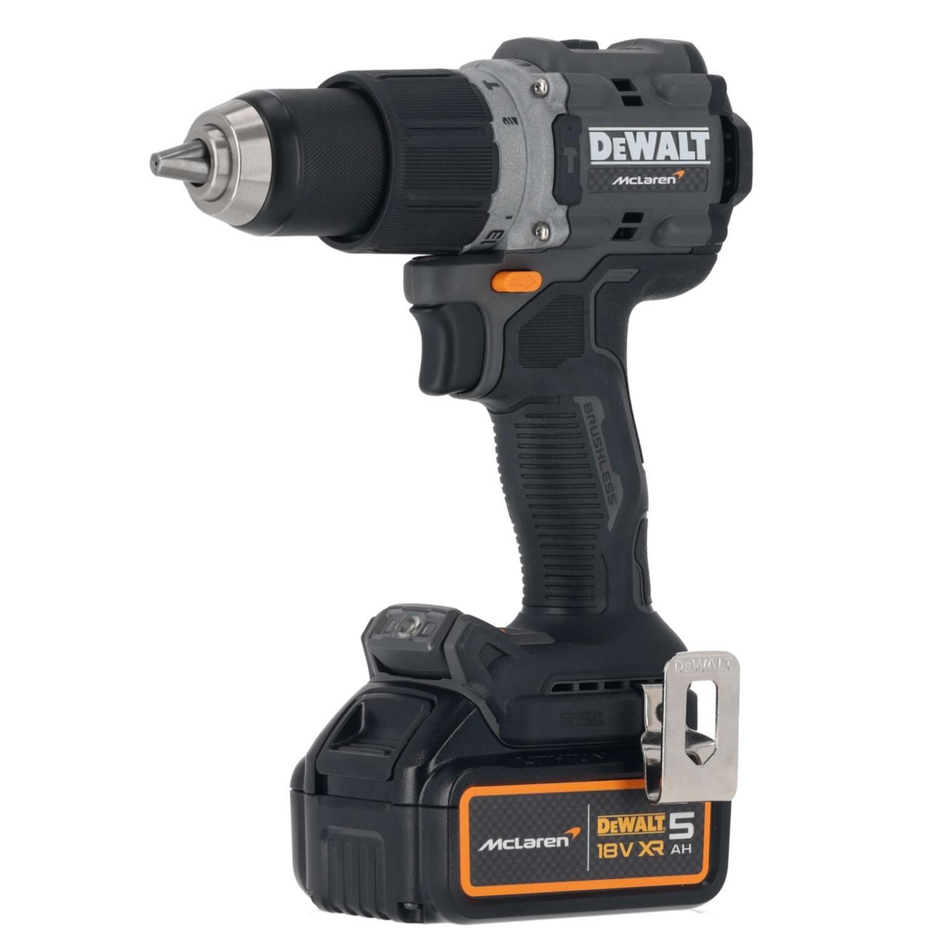 Akulööktrell Dewalt DCD85MP2T McLaren 5054905326616