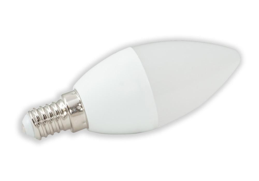 LED lamp 6W E14 C37 2tk 4743157004182