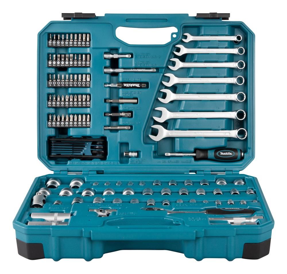 Käsitööriista komplekt Makita 120-osaline 088381570251