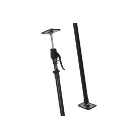 Mustast metallist reguleeritav toestaja lame ristkülikukujulise põhi- ja otsaplaadiga ning käepidemega kõrguse lukustusmehhanism. Seda kasutatakse kipsplaadi paigalhoidmiseks.