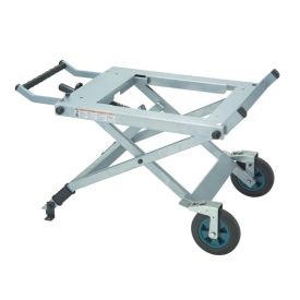 Hall metallraamiga saepingi alus, ristkonstruktsiooniga raam, neli suurt ratast, millest üks on lukustatav, mustad käepidemed ühes otsas.