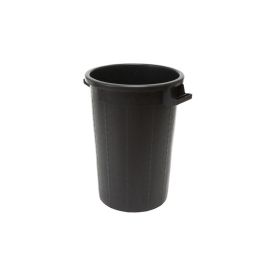 Must silindriline plastämber, mahutavusega 75 liitrit, külgedel kaks väikest käepidet.