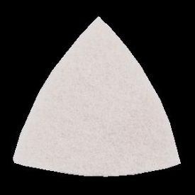 Valge kolmnurkne pehme puhastusvill, millel on sile pind ja sirged servad, on mõeldud kasutamiseks Makita tööriistadega.