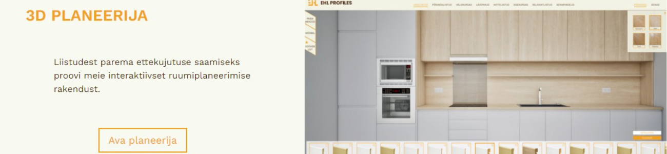 ruumiplaneerimine planeerija 3D ehl profiles