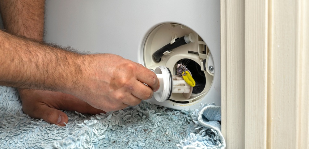 pesumasina filtri puhastamine