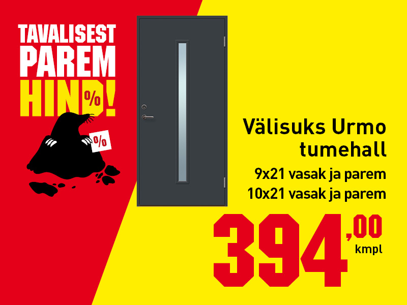 V&auml;lisuks  Urmo 394&euro;